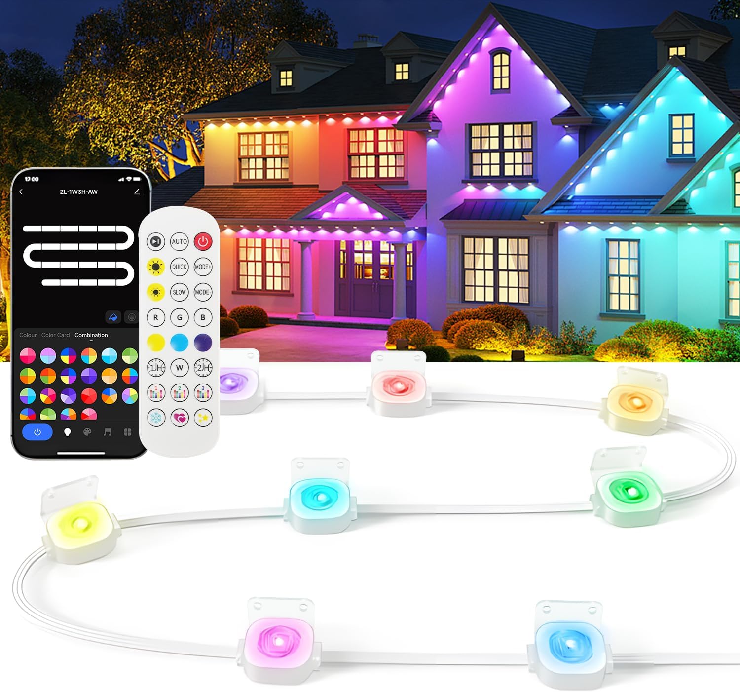 DC Power Outdoor Lights